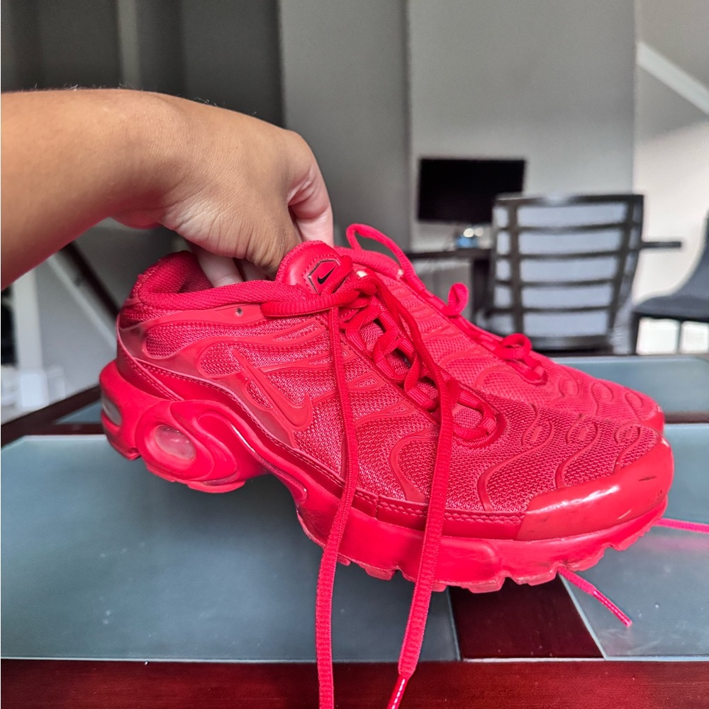 Kids Red Athletic Shoes